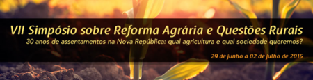 SIMPÓSIO SOBRE REFORMA AGRÁRIA E QUESTÕES RURAIS