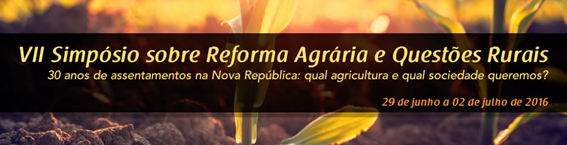 SIMPÓSIO SOBRE REFORMA AGRÁRIA E QUESTÕES RURAIS